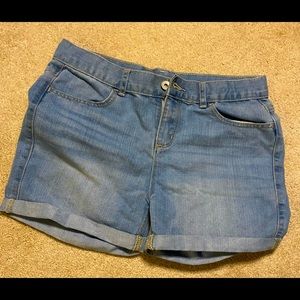 Children’s Place brand girls denim shorts size 12+
